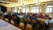  Wanderer im Zielraum 